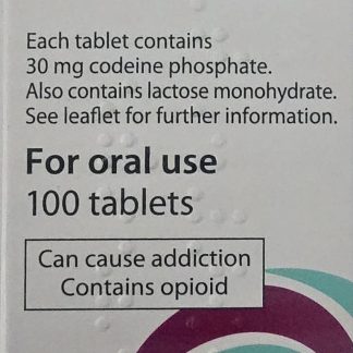 Codeine Phosphate 30mg Tablets